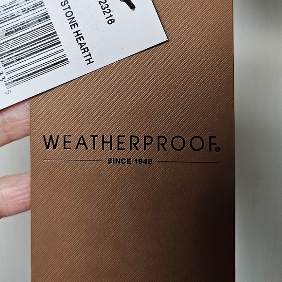 Weatherproof Modern Quilted Barn Jacket Adjustable Waist STONE HEARTH Large - Picture 10 of 11